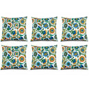 6 Pack Outdoor Pillow Covers - 18x18 Inch