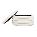 Fuji - Oversized Round Storage Ottoman by HouseOfZazla