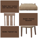 Nathaniel - Side Chair (Set of 2) - Fabric & Maple