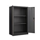 Metal Storage Cabinet With Locking Doors And Adjustable Shelf, Folding Filing Storage Cabinet, Folding Storage Locker Cabinet For Home Office, School, Garage by HouseOfZazla
