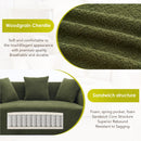 Loveseat Sofa, Compact Design For Small Spaces by Unique Piece Furniture