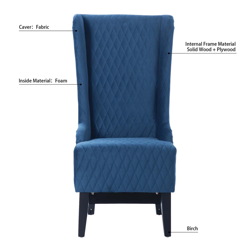 23.03" Wide Wing Back Chair, Side Chair for Living Room