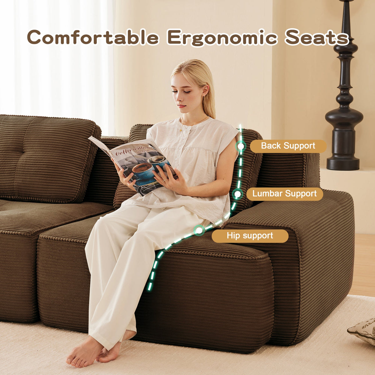 Modular Deep-Seat Sofa Set, photo 9 of 10
