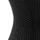 KONO Hourglass Rattan Table with No Glass Top by HouseOfZazla