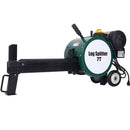 Double Flywheel Electric Log Splitter 7 Ton Portable Firewood Machine Steel - Black by HouseOfZazla
