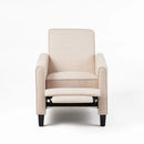 Upholstered Push Back Recliner Chair For Living Room by HouseOfZazla