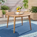 Outdoor Dining Set – Acacia Wood Stamford Table & Wicker Chairs