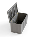 Outdoor Deck Box, Storage With Seat & Table Top by HouseOfZazla