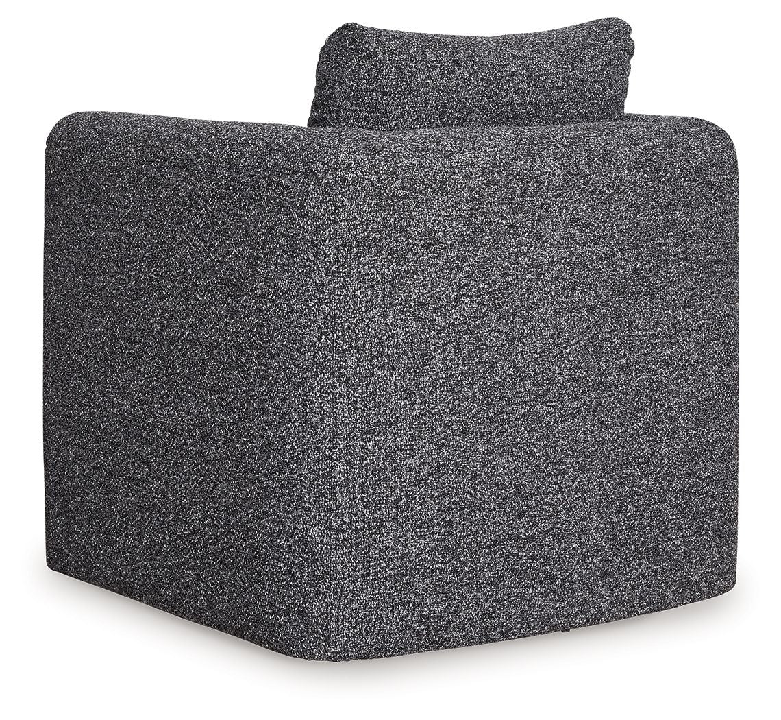 Vreni - Accent Chair - Charcoal / Black, photo 2 of 7