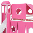Loft Bed With Tent And Tower by HouseOfZazla