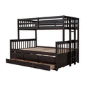 Bunk Bed With Twin Size Trundle And Drawers by HouseOfZazla