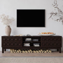 Media Console With 4 Drawers And Cable Management by Unique Piece Furniture