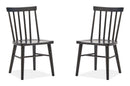 Lindon - Dark Dining Side Chair (Set of 2) - Dark Brown