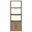 Tabby 3-shelf Engineered Wood Media Tower Mango