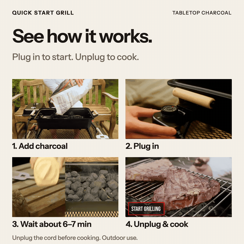 Table Top Quick Start Grill, photo 4 of 6