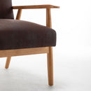 Wide Classic Mid-Century Modern Arm Chair by HouseOfZazla