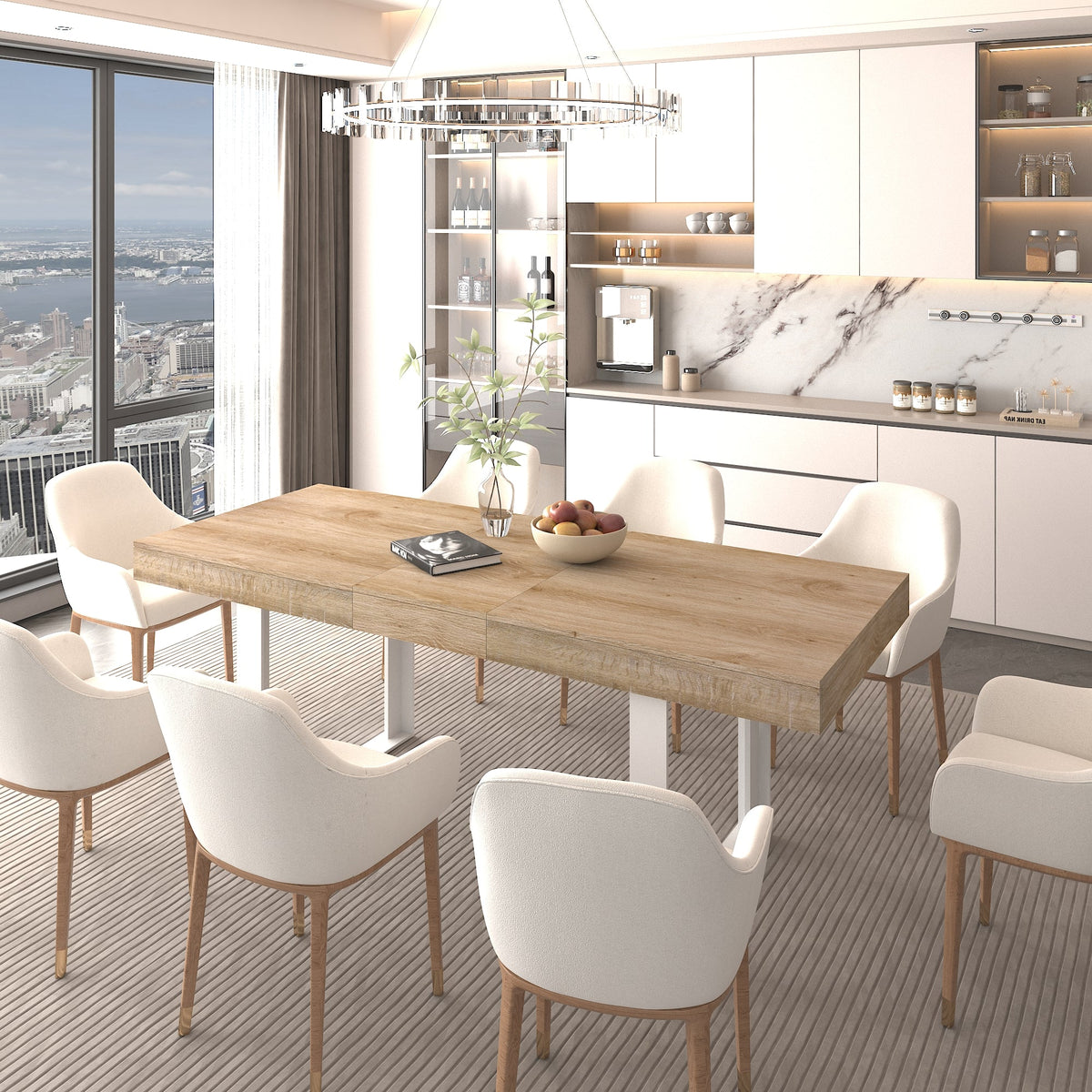 Extendable Dining Room Table for 6-10, photo 3 of 10