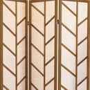 Foldable 3 Panel Screen - Walnut by HouseOfZazla