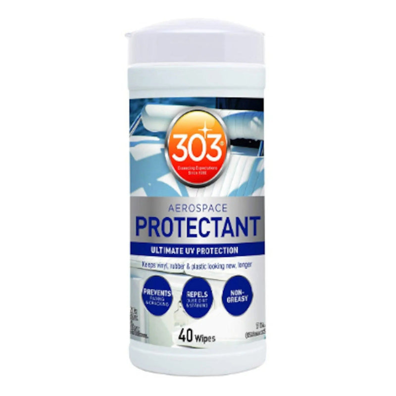 303 Products Aerospace Protectant Wipes [40 Count] (30910)