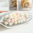 Reusable Airtight Mason Jar Ziplock Bags - Food Storage Solution with Airtight Seal, Washable & Eco-Friendly