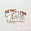 Reusable Airtight Mason Jar Ziplock Bags - Food Storage Solution with Airtight Seal, Washable & Eco-Friendly