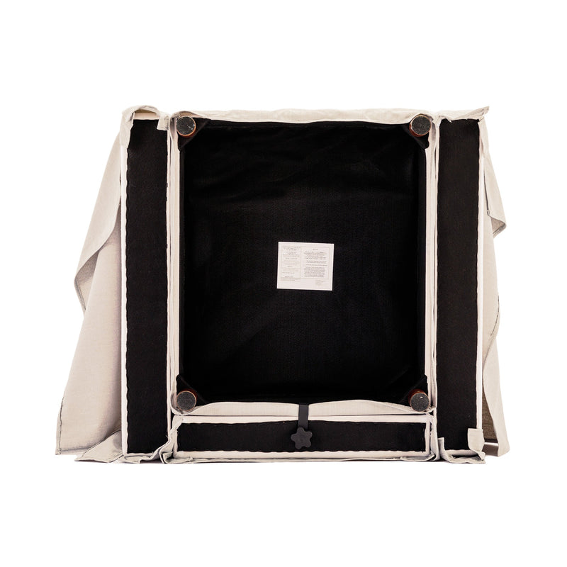 3 Seat Module Sectional Sofa Couch With 2 Ottoman,Seat Cushion and Back Cushion Removable and Washable,Cream