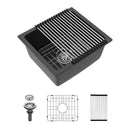 Modern Quartz Kitchen Sink Undermount Granite Composite