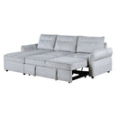 Montana - Sofabed With Storage - Gray by HouseOfZazla