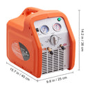 1 HP Refrigerant Recovery Machine - Dual Cylinder Portable AC Recovery by HouseOfZazla