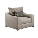 Petillia - Chair With Pillow - Sandstone Fabric by Unique Piece Furniture