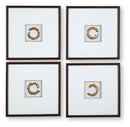 Dallbourne - Wall Art Set (Set of 4) - White / Gold Finish by Unique Piece Furniture