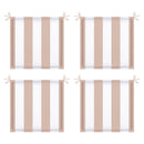 4PCS Outdoor Patio Seat Cushion Replacement - Khaki