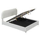 Upholstered Platform Bed With Hydraulic Storage System by HouseOfZazla