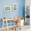 11.69x16.53in Kids Art Frame Front Opening Wooden Frame Artwork Display Storage Frame A3 Picture Frame Wall Display for Photo Art Projects Picture Chi