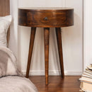 Semi Circle Nightstand - Chestnut by Unique Piece Furniture