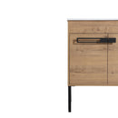 24 Inch Bathroom Vanity With Sink, Freestanding Bathroom Vanity or Floating is Optional Conversion24x18-00324IMO-1(KD-Packing)