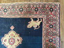 4' X 6' Antique Handmade Turkish Ghiordes Wool Rug Veg Dyes Organic Lion Nice
