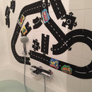 Flexible Rubber Roads Play Set – Open-Ended City & Car Track Play
