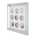 Ares Crystal Mirror Framed Wall Art on Mellow Golden Tint Background by HouseOfZazla