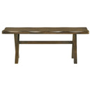 Knotty - Dining Bench - Brown by HouseOfZazla