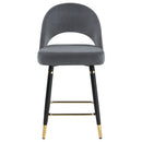 Open Back Counter Height Stools (Set of 2)