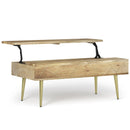 Jager - Lift Top Coffee Table Handcrafted by HouseOfZazla