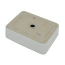 Modern European Style Ceramic Rectangular Vessel Bathroom Sink by HouseOfZazla