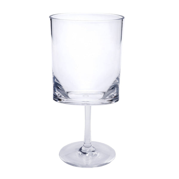 Leadingware Oval Halo Plastic Wine Glasses (Set of 4), photo 2 of 10