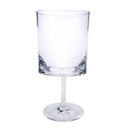 Leadingware Oval Halo Plastic Wine Glasses (Set of 4) by HouseOfZazla