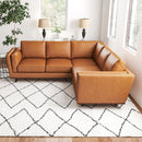 Erman - Corner Sofa - Tan by HouseOfZazla