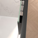 Frameless Single Sliding Shower Door by HouseOfZazla