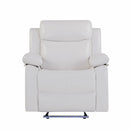Blanche - Reclining Set With LED Lights, Speaker by Unique Piece Furniture