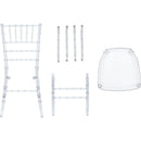 SIMPLE AND BEAUTIFUL TRANSPARENT BAMBOO CHAIR WEDDING PARTY CAN BE APPLIED TMSGY-4.