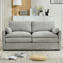 Cozy Upholstered Cushion Loveseat Sofa For Living Room by HouseOfZazla